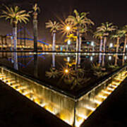 San Pedro Fountains Poster