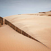 Sand Dunes At Punta Paloma Poster