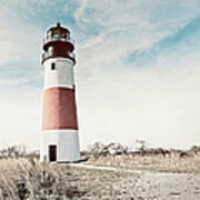 Sankaty Head Lighthouse Nantucket Poster