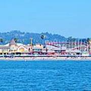 Santa Cruz Boardwalk Poster