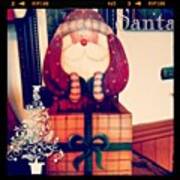 #santa #decoration #christmas #holiday Poster
