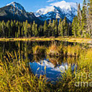 Sawtooth Morning In Stanley Idaho Poster