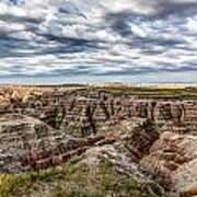 Scenic Badlands Poster