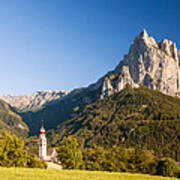 Sciliar Mountain - Val Gardena - Italy Poster