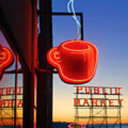 Seattle Coffee Poster
