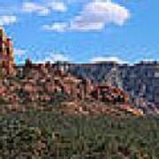 Sedona Skies Panoramic Poster