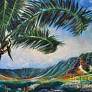 Serene Beauty Of Makua Valley Poster