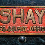 Shay Builders Plate Poster