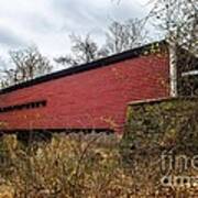 Sheeder Hall Covered Bridge Poster