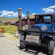 Shell Station In Bodie Poster