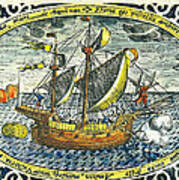 Ship Of Magellan Poster