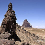 Shiprock - New Mexico Poster