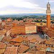 Siena From The Top Poster