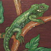 Sir Iguana Poster