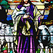 Six Toed Jesus Window Poster