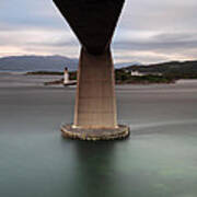 Skye Bridge At Sunset Poster