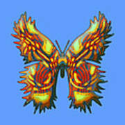Skyfly Butterfly Poster