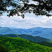 Smoky Mountains View Poster