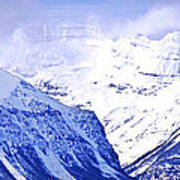 Snowy Mountains Poster