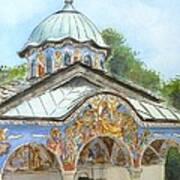 Sokolski Monastery Bulgaria Poster