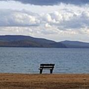 Solitude At Lake Khuvsgul Poster