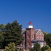 South Bass Island Lighthouse On Lake Erie Poster