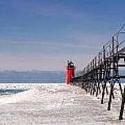 South Haven Lighthouse Poster