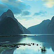 South Island, Milford Sound, New Zealand Poster