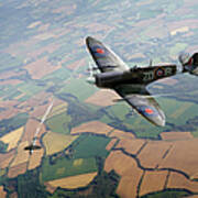 Spitfire Victory Poster