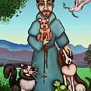 St. Francis Libertys Blessing Poster