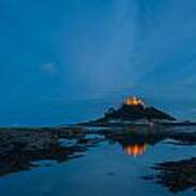 St Michaels Mount Cornwall Poster