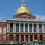 State House Boston Poster
