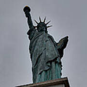 Statue Of Liberty - Paris France - 01131 Poster