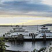 Steilacoom Ferry Poster