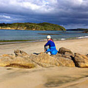 Stewart Island Golf Beach Poster