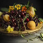 Still Life With Fruits And Pepper Poster