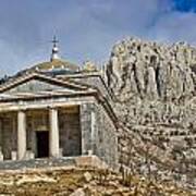 Stone Church On Velebit Mountain Poster