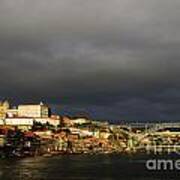 Storm Clouds Over Porto Portugal Poster