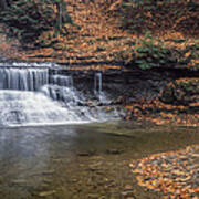 Sulphur Springs Waterfall Poster