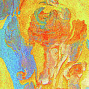 Summer Eucalypt Abstract 3 Poster
