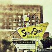 Sun-n-sand Sign Poster