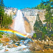 Nevada Fall On A May Afternoon Poster