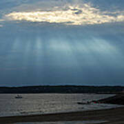 Sunrays Over Niles Beach Poster