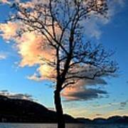 Sunrise At Skaha Lake 03-07-2014 Poster