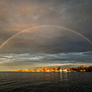 Sunrise Rainbow Poster