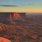 Sunset At Canyonlands Poster