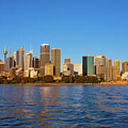 Sydney Opera House And Sydney Skyline Poster