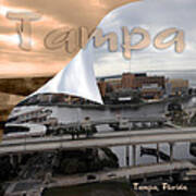 Tampa On The River Poster