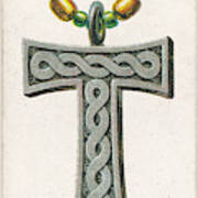 Tau Talisman The Letter 't' In Ancient Poster