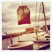 Tea Time At The Harbour #tazotea #tazo Poster